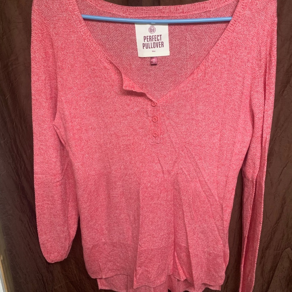 So Pink Perfect Pullover